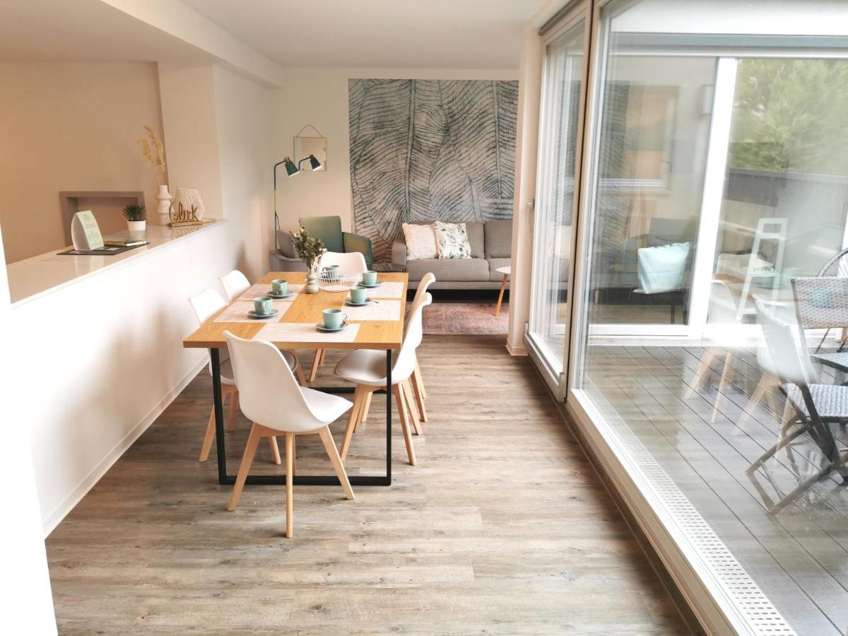 Bohnapartments - Town House Am Stadtpark - Gratis Parkplatz - Wlan Erfurt Esterno foto
