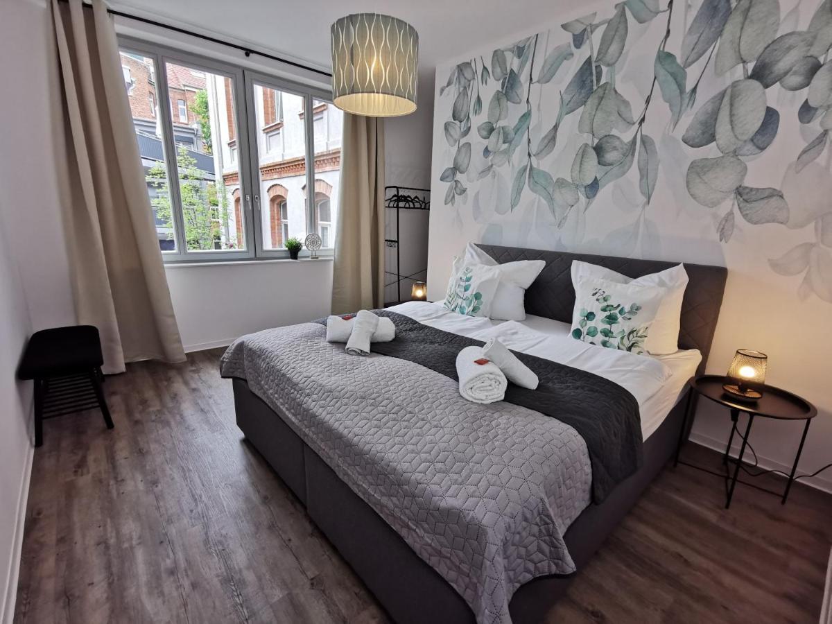 Bohnapartments - Town House Am Stadtpark - Gratis Parkplatz - Wlan Erfurt Esterno foto