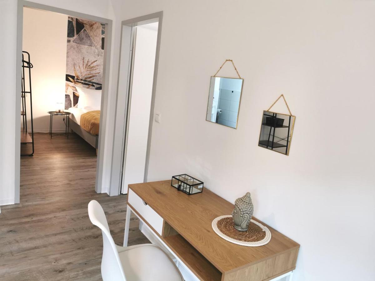 Bohnapartments - Town House Am Stadtpark - Gratis Parkplatz - Wlan Erfurt Esterno foto