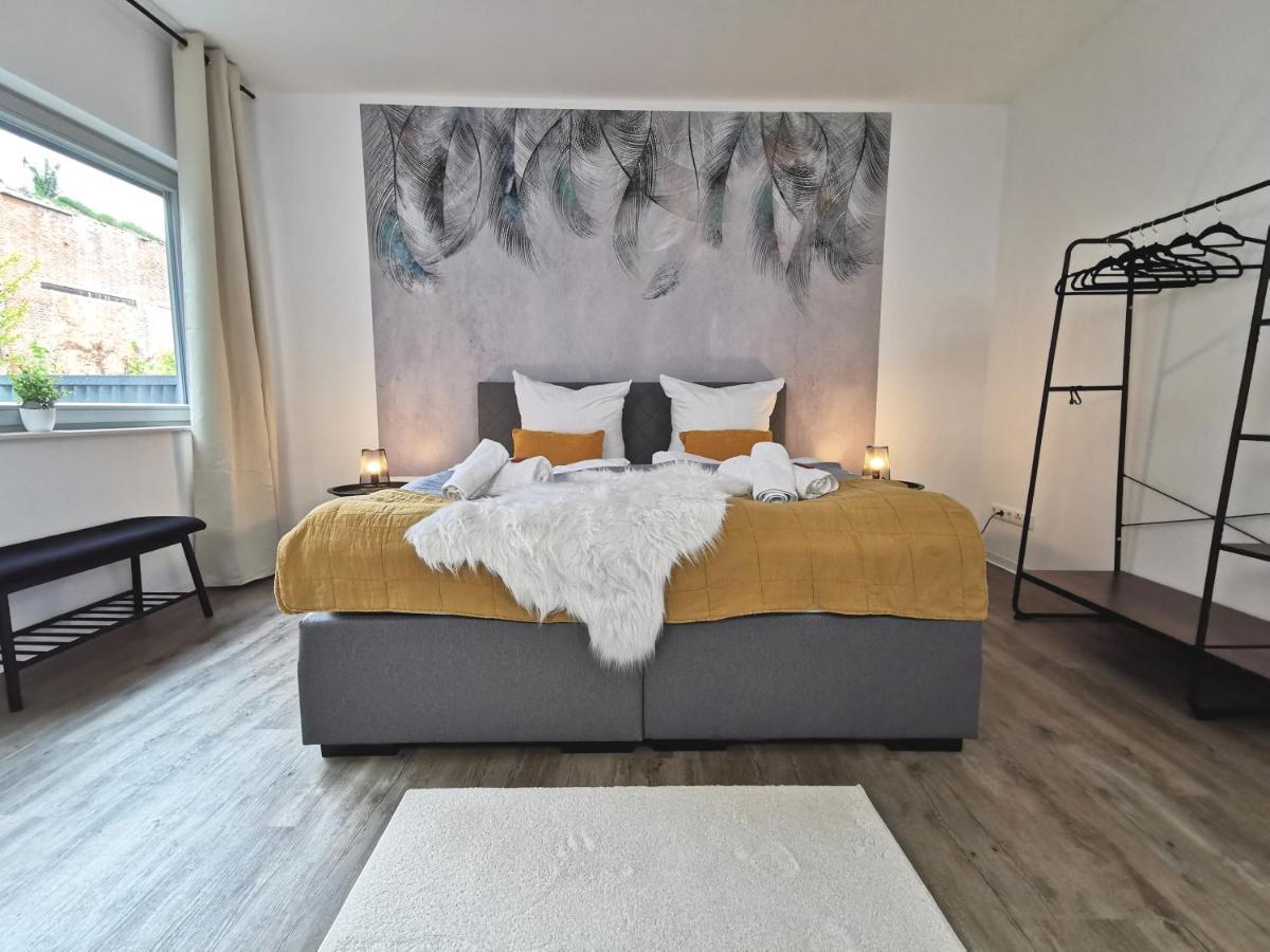 Bohnapartments - Town House Am Stadtpark - Gratis Parkplatz - Wlan Erfurt Esterno foto