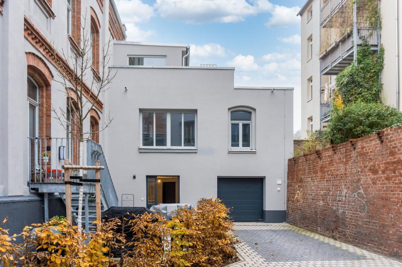 Bohnapartments - Town House Am Stadtpark - Gratis Parkplatz - Wlan Erfurt Esterno foto